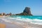 Calpe Alicante Arenal Bol beach with Penon de Ifach