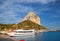 Calpe in alicante with Penon Ifach mountain