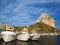 Calpe in alicante with Penon Ifach mountain