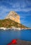 Calpe in alicante with Penon Ifach mountain