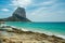 Calpe (Calp), Spain. Arenal-Bol Beach view and Ifac