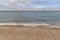 Calshot Beach - one of the UK`s biggest outdoor and watersport centers - England, UK