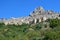 Caltabellotta cityscape in early morning Sicily Italy