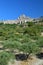 Caltabellotta cityscape in early morning Sicily Italy