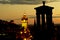 Calton Hill and Edinburgh City Twilight