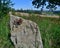 Calvary Church Vydri leads around the tomb Dalberg. Stopping the form of a stone cross, south Bohemia