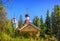 Calvary-Crucifixion Skete on the mountain on Anzer Island Solovetsky Islands