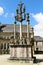 The Calvary and the ossuary in the parish enclos ure of Saint-ThÃ©gonnec