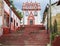 Calvary Temple, colonial church in Chiapa de Corzo, Chiapas, Mexico