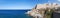 Calvi, Citadel, beach, ancient walls, marina, sailboats, skyline, Corsica, Corse, France, Europe, island