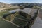 Camarillo California Farm Fields and Foothills Aerial