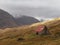 Camban Bothy, Gleann Fionn, Scotland in may.