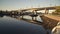 Cambie Bridge, False Creek Dawn 4K. UHD