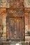 Cambodia Angkor Banteay Srey false carved door