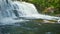 Cambodia - landscape with a waterfall in a small river