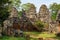 Cambodia. The old ruins of Banteay Kdei Temple