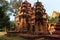 Cambodia. Preah Enkosei temple. West Lake. Siem Reap province.