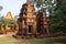 Cambodia. Preah Enkosei temple. West Lake. Siem Reap province.