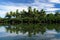 Cambodia river landscape