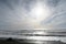 Cambria beach waves ocean California