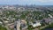 Cambridge aerial view, Massachusetts MA, USA