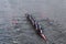 Cambridge Boat Club races in the Head of Charles Regatta Men\'s Championship Eights