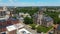 Cambridge City Hall aerial view, Massachusetts, USA