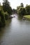 Cambridge, relaxing river punt on the river cam