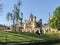 Cambridge, United Kingdom - April 20, 2019: View of St John's College from the river Cam