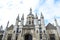Cambridge university King`s college gothic chapel and entance architecture