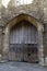 Cambridge Univerysity old building door