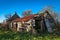 CAMBRIDGESHIRE, UK/EUROPE - NOVEMBER 23 : Derelict farmhouse and