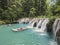 Cambugahay Falls in Siquijor island, Philippines