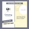 Camcoder Company Brochure Template. Vector Busienss Template
