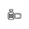 Camcorder camera line icon