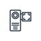 camcorder icon vector from film shooting production concept. Thin line illustration of camcorder editable stroke. camcorder linear