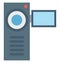 Camcorder isolated vector icon which can be easily edit or modified