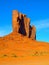 Camel Butte in Monument Valley