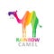 Camel color rainbow