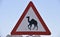 Camel Crossing Traffic Sign, Oman