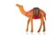 Camel isolated over white background