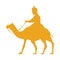 Camel manger character icon