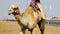 Camel racing in Dubai