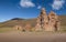 Camel Rock Formation in Italia Perdida in Bolivean altiplano - Potosi Department, Bolivia