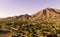 Camelback Mountain and canal in Phoenix, Scottsdale, Arizona