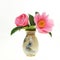 Camellia in vase