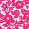 Camellias pattern. Vector seamless texture.