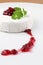 Camembert with cranberry jam