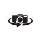 Camera 360 icon graphic design template vector