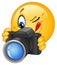 Camera emoticon